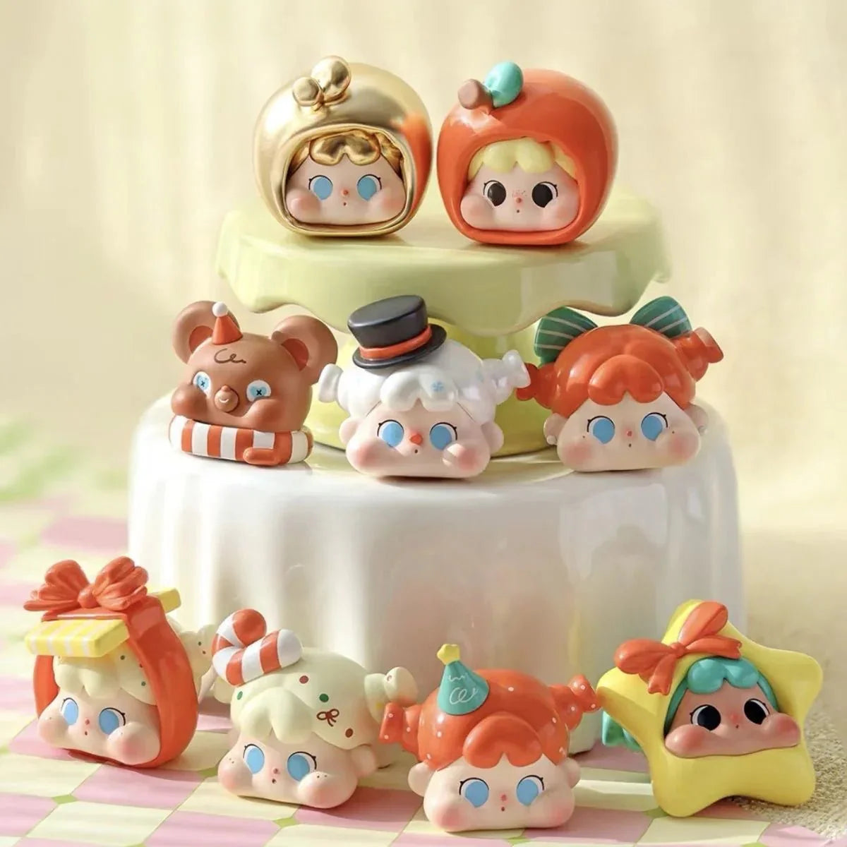 QOQO MINI FACE I Have A Wish Series Figures. Blind Box