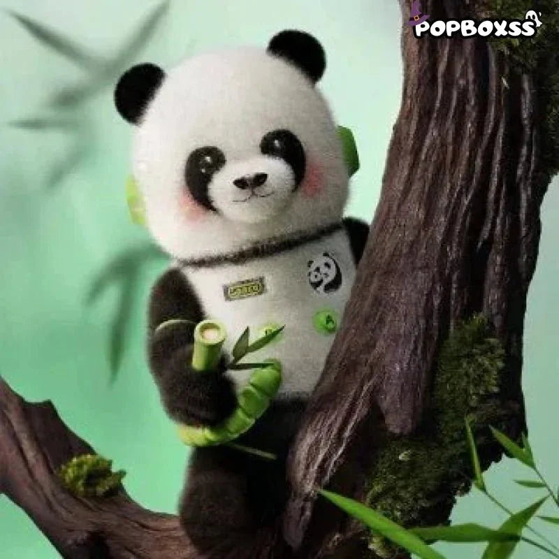 MEGA SPACE MOLLY 400% PANDA PVC Figure