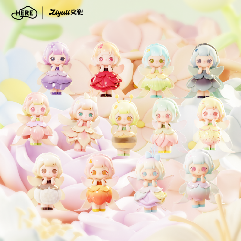 ZIYULI Flower Spirit WhisperSeries Figures Blind box