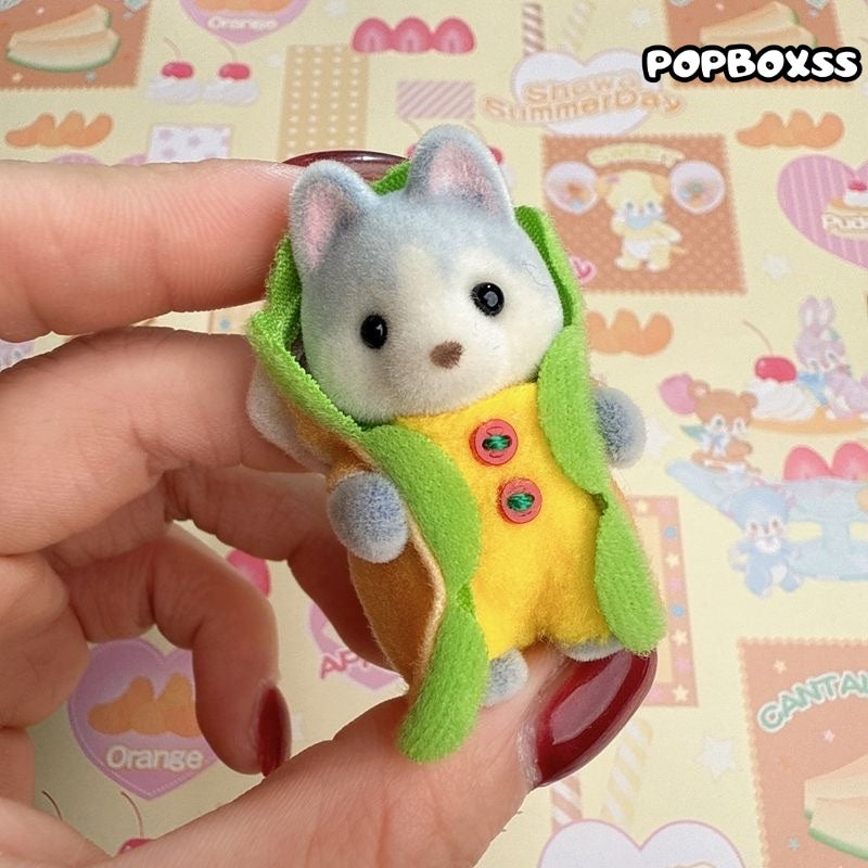 Sylvanian Families Hot Dog Babies Series Mini Figure