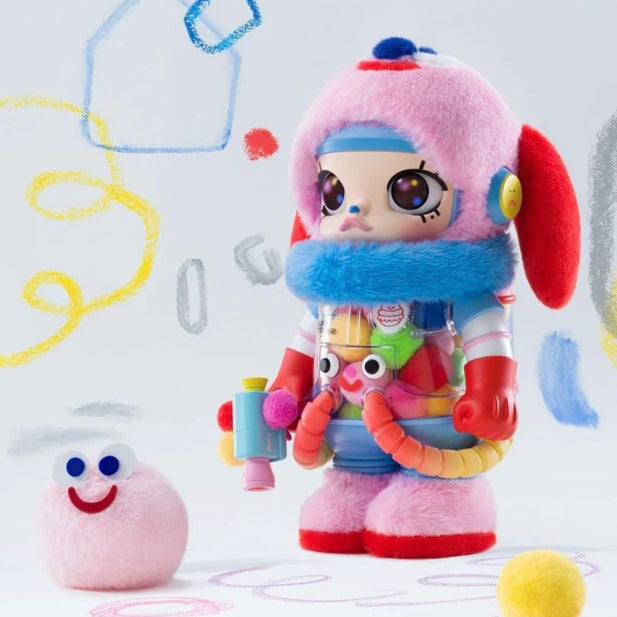 MEGA SPACE MOLLY 400% Jon Burgerman