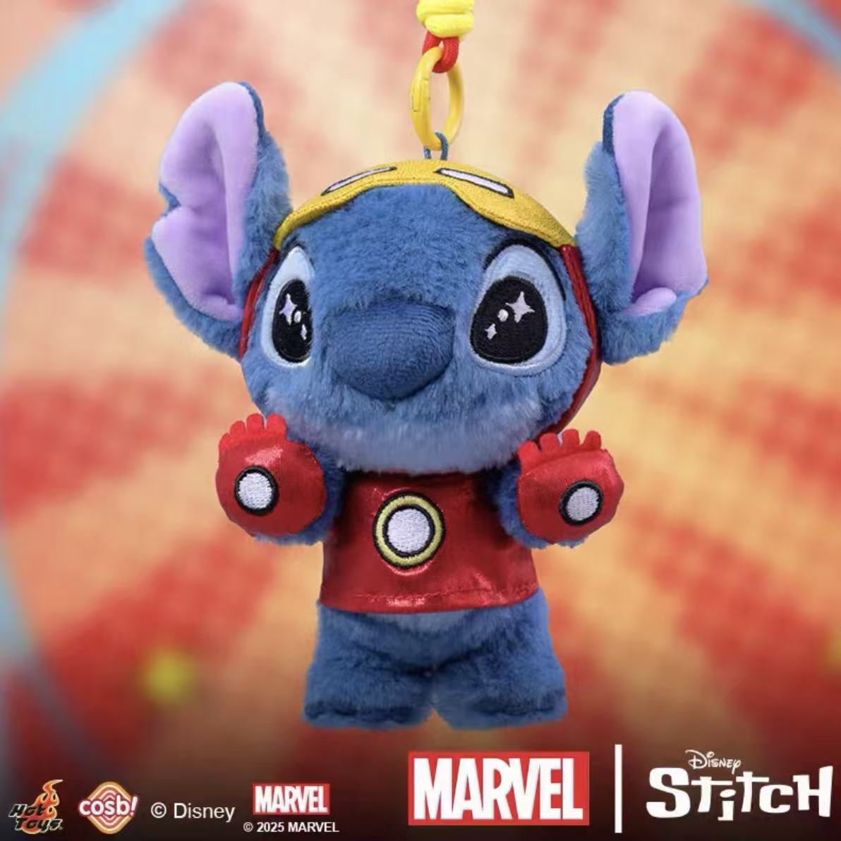 HOT TOYSP COSBI MARVEL X Stitch Vinyl plush pendant blind box