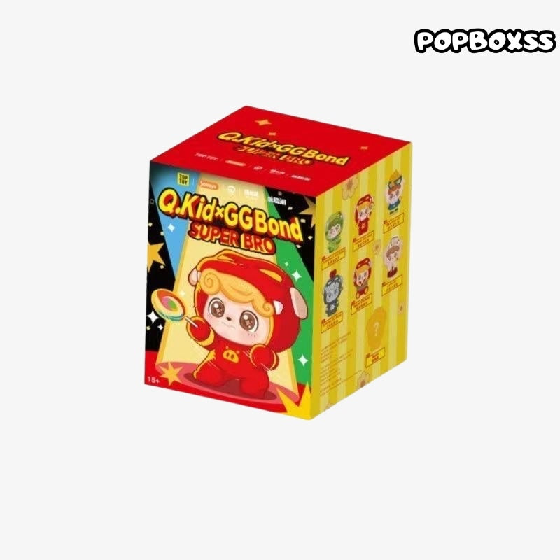 Q.Kid x GG Bond Super Bro Series Plush Blind Box