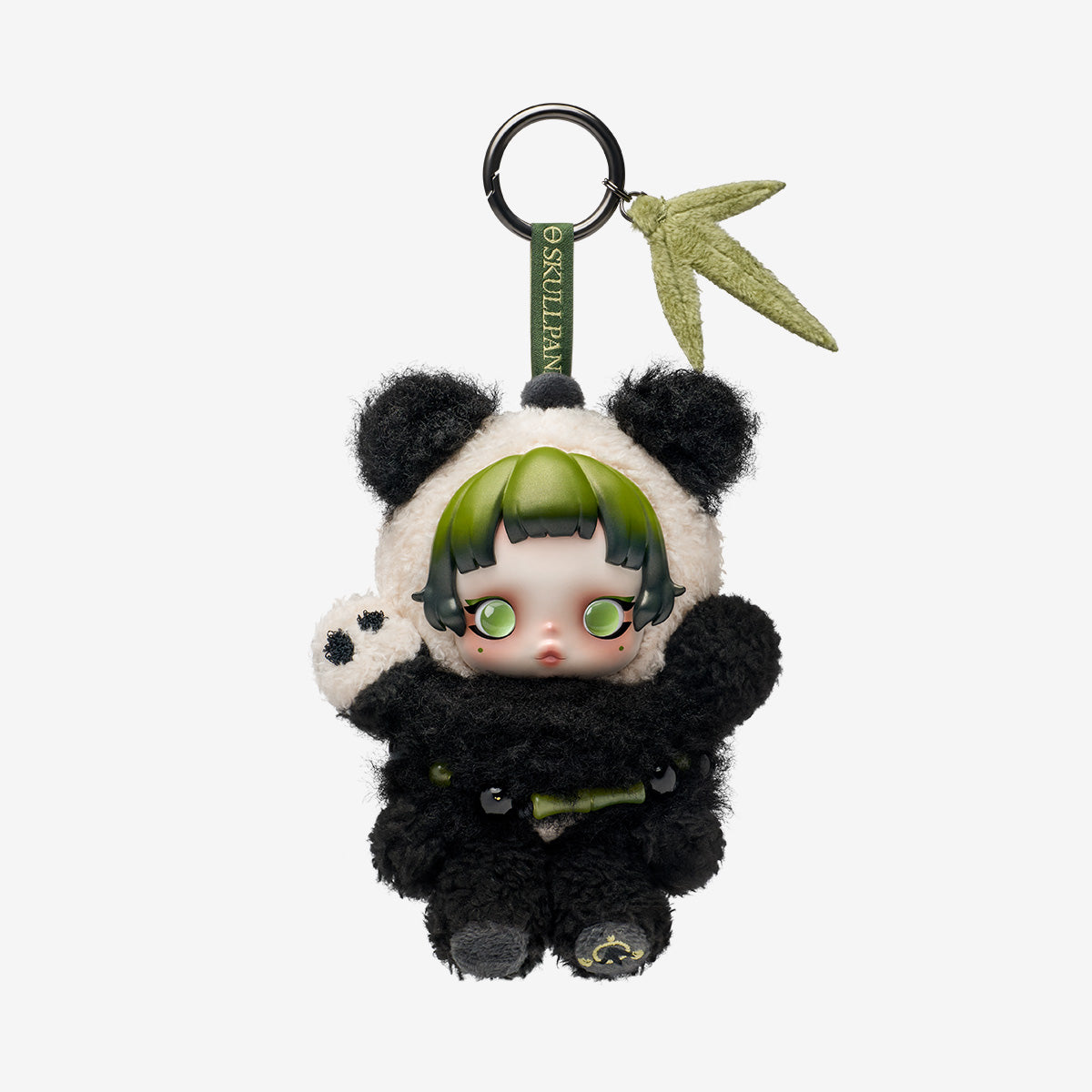 【gift】SKULLPANDA Lazy Panda Plush Doll Pendant
