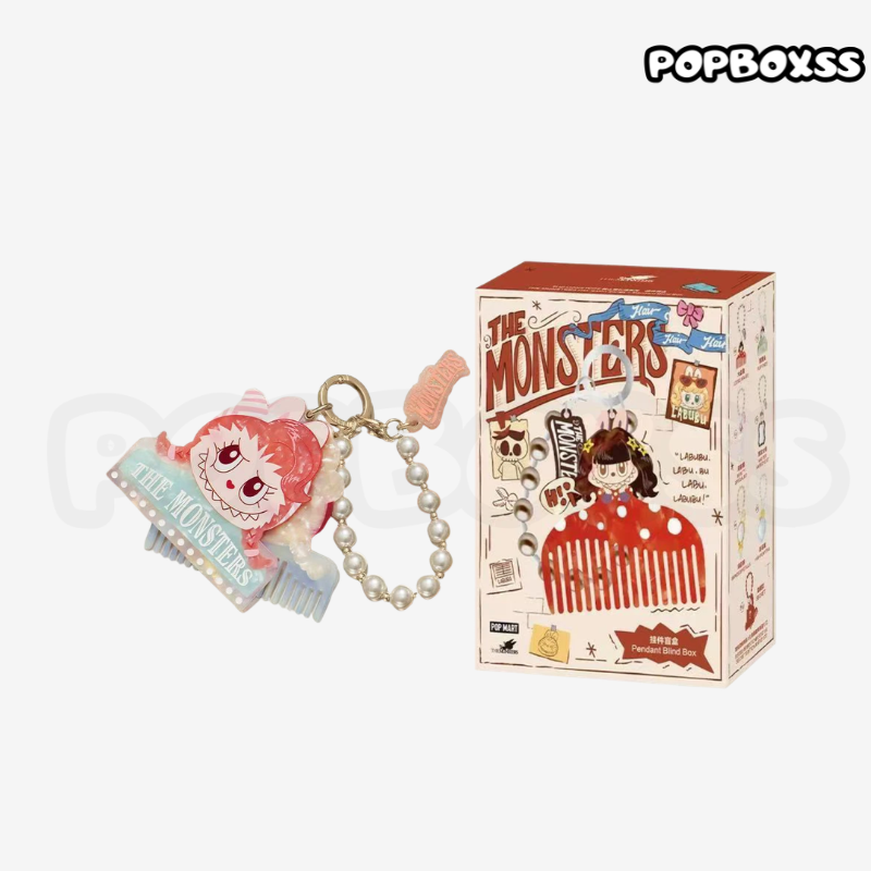 POP MART The Monsters Hair Salon Series Pendant Blind Box