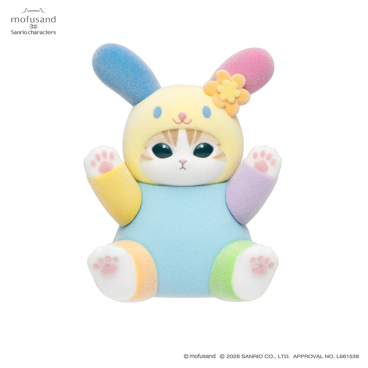 mofusand x Sanrio Characters Fluffy Flock Figure Collection Vol. 3
