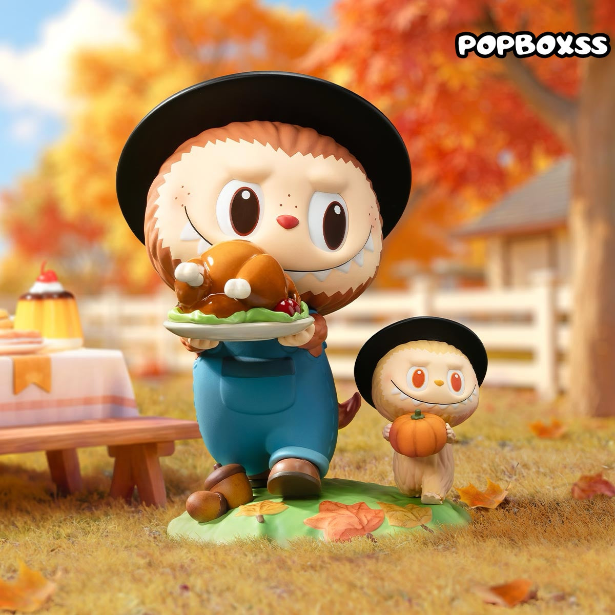 THE MONSTERS Thanksgiving Figurine