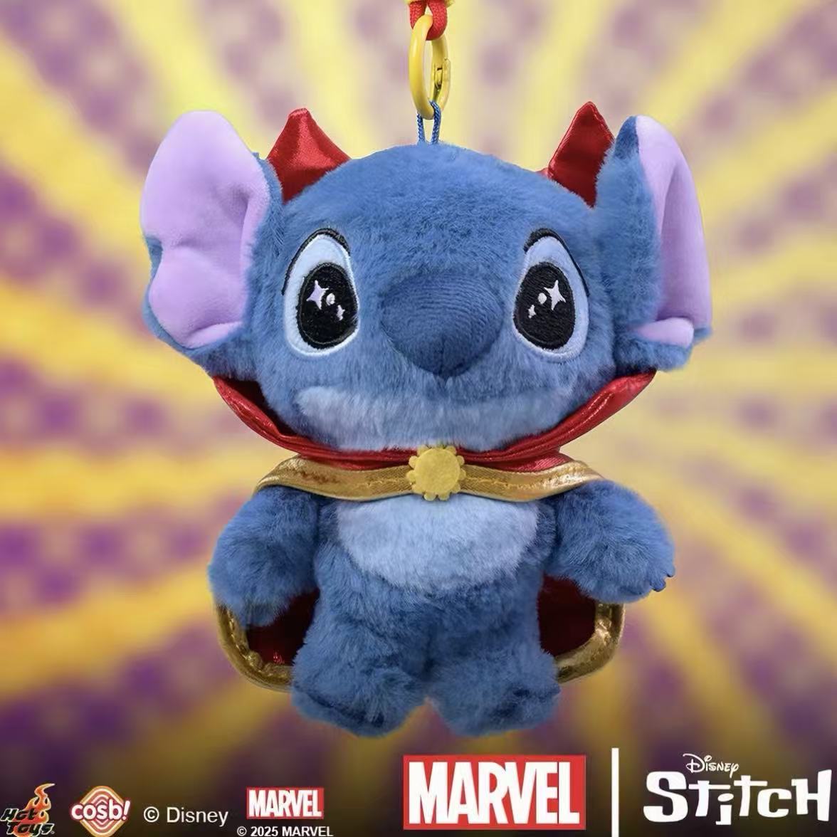 HOT TOYSP COSBI MARVEL X Stitch Vinyl plush pendant blind box