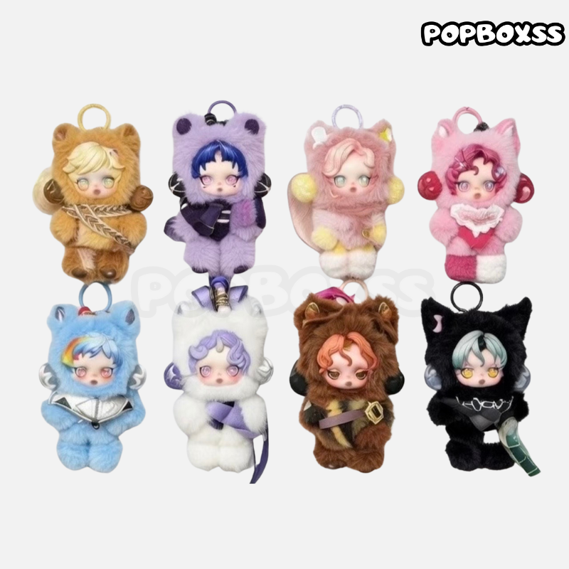 【Hot】SKULLPANDA × My Little Pony Series Plush Blind Box