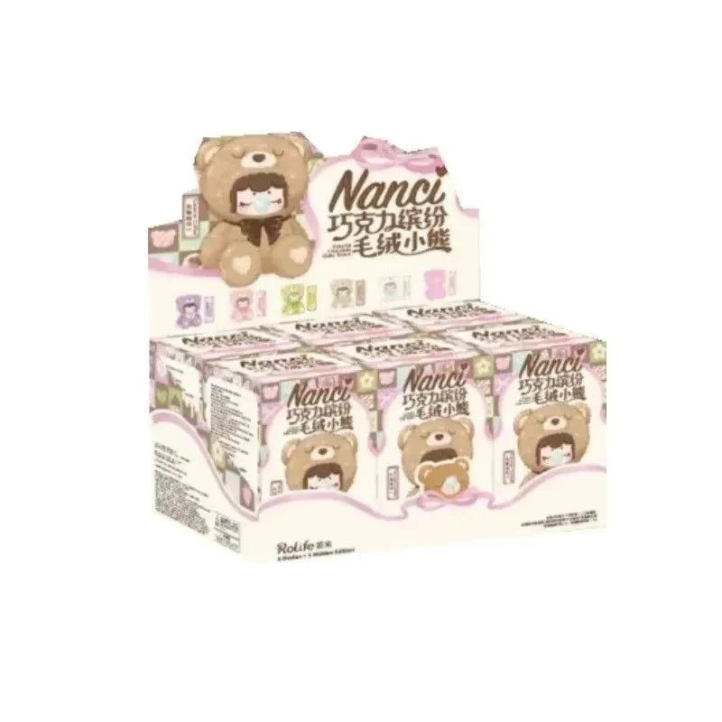 Nanci Colorful Chocolate Cutie Bears Series Plush Dolls. Blind Box