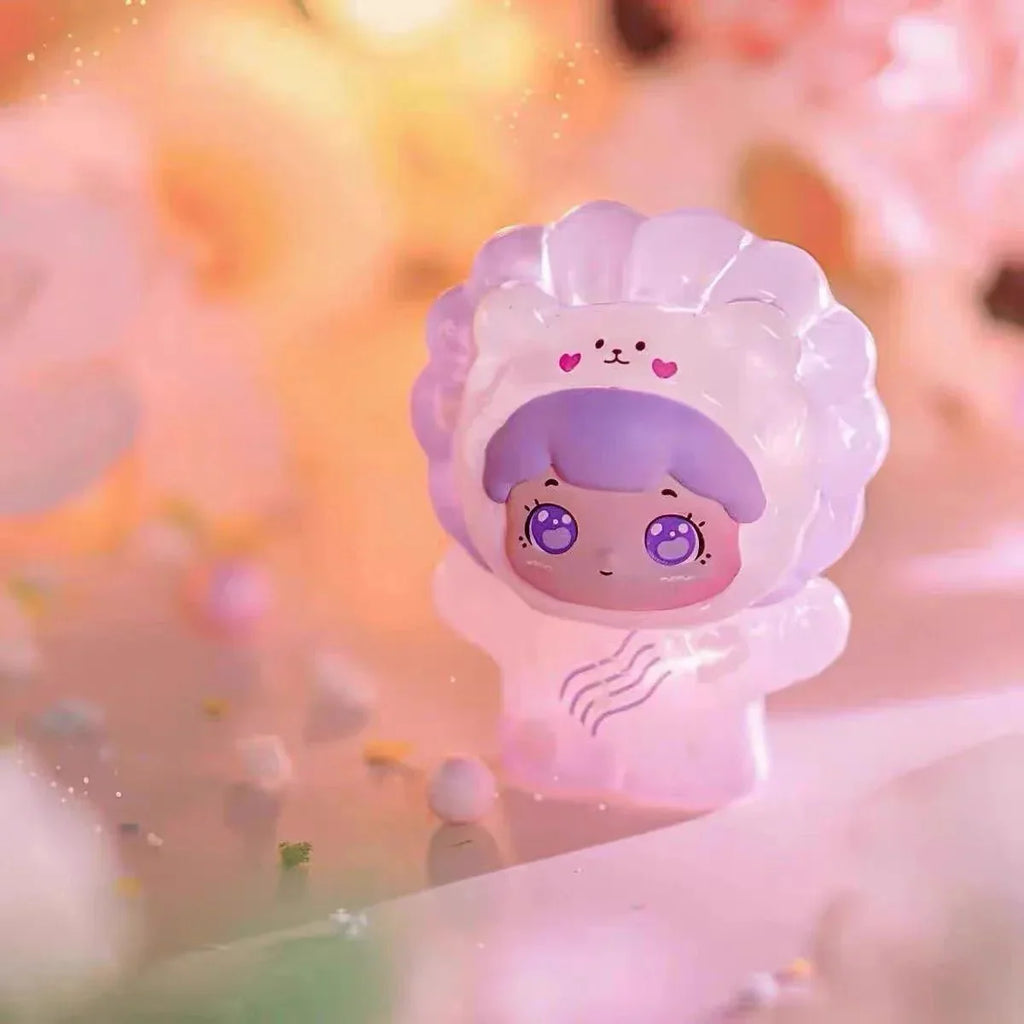 Baobao's Pet Store Spring Outing Transparent Color Mini Beans Series PVC Figures. Blind Box