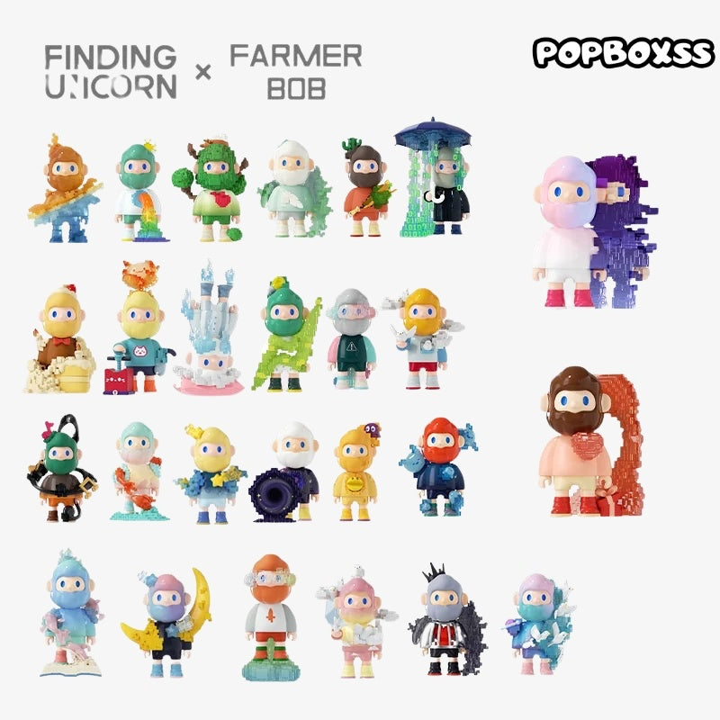 FINDING UNICORN FARMER BOB Next Generation·Pixel Universe Series Blind Box