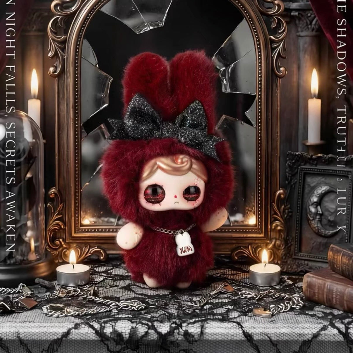 Baby three mini YUNA melody of the night Vinyl plush toys