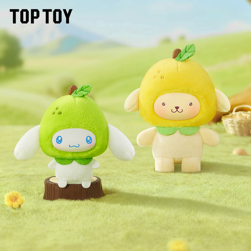 Sanrio Characters Fruit & Vegetable Series Mini Vinyl Keychain Pendant Blind Box