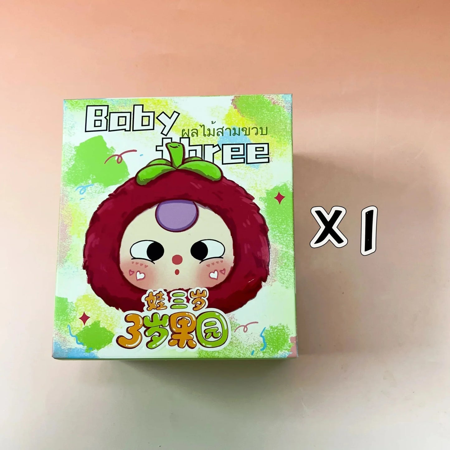 Baby Three Fruit Orchard Plush Series Blind Box