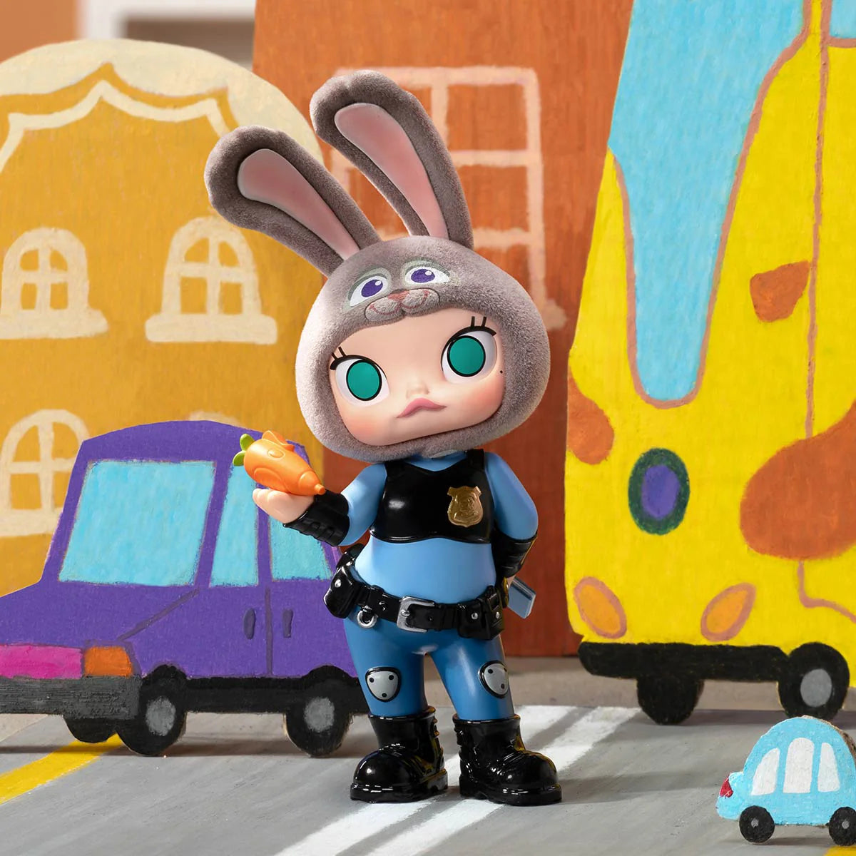 MOLLY × Zootopia Co-branded Series Figure. Blind Box