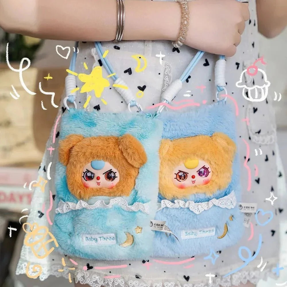 Baby Three-Phone Bag Plush Blind Box
