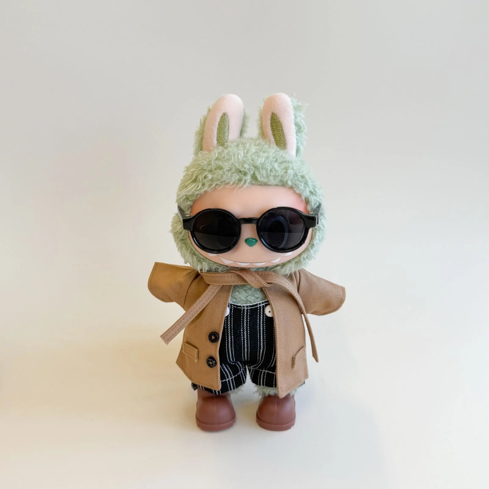 Labubu Chic Outfit – Trench Coat Style