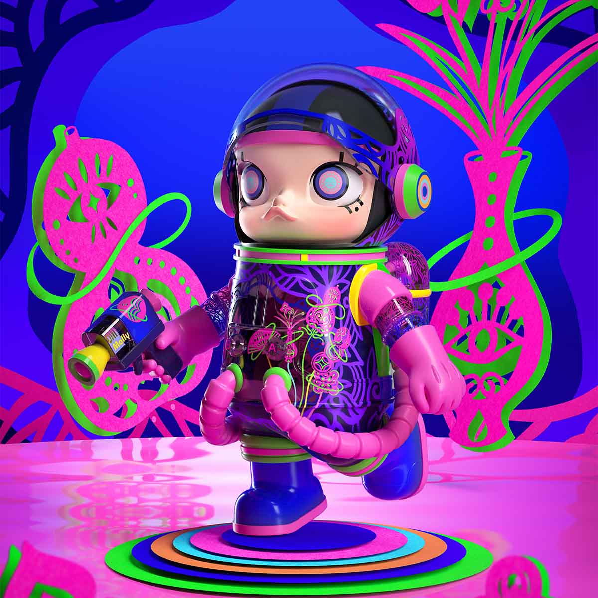 MEGA SPACE MOLLY 1000% CHEN FENWAN