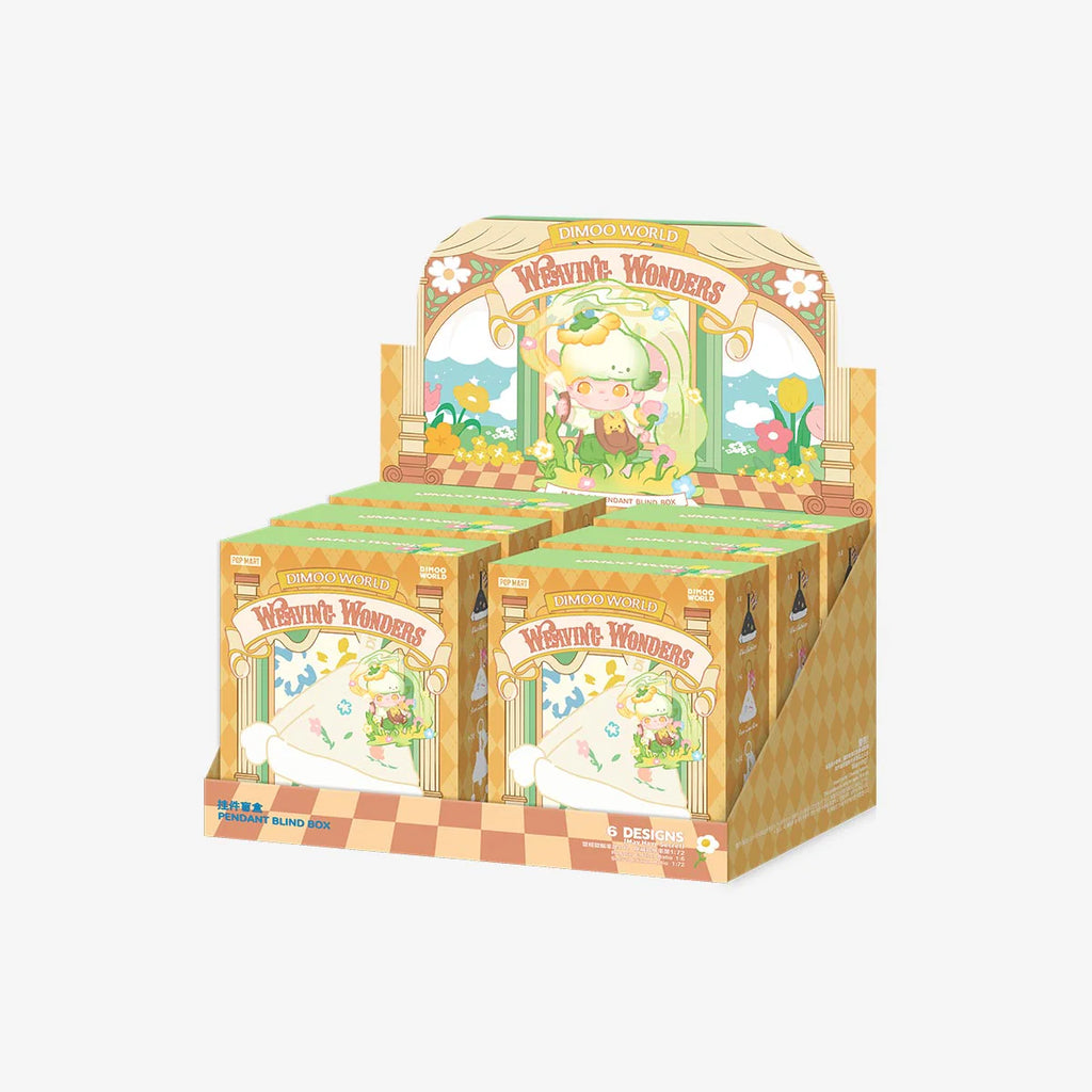 DIMOO Weaving Wonders Series-Pendant Plush Dolls. Blind Box