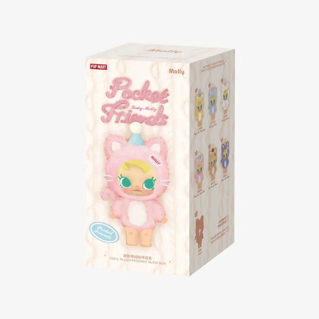 baby molly Pocket Friends Series Vinyl Plush Pendant Blind Box