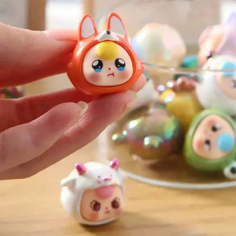 NEW PVC VERSION  Baby Three MINI Animal Bean Series 3 BABY THREE Blind Box