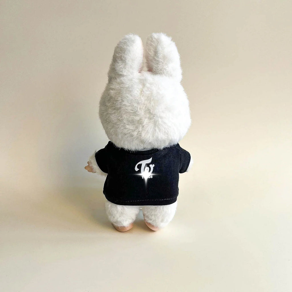 Labubu Pink Signal Idol Tee Outfit — With Mini Fan Lightstick (2 Items)