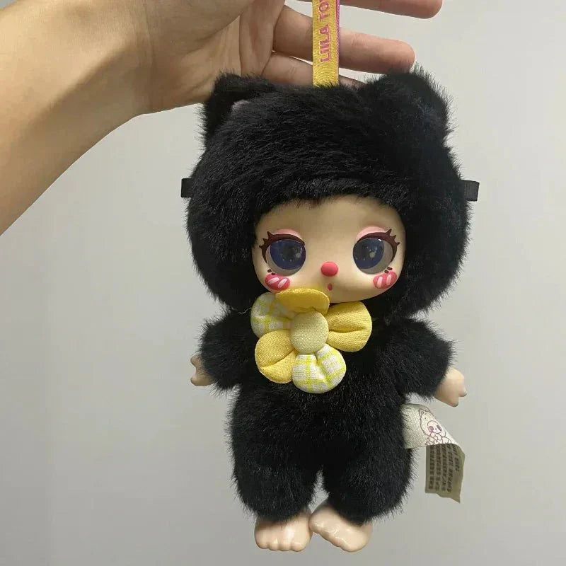 Liila's Lucky Cat Series Midnight Blackcurrant Plush Doll. Limited Edition