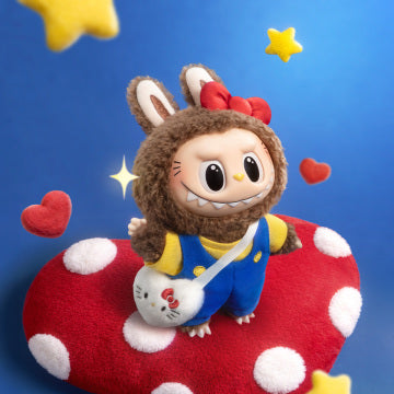 【Hot】THE MONSTERS LABUBU × SANRIO Characters Series Vinyl Plush Pendant Blind Box