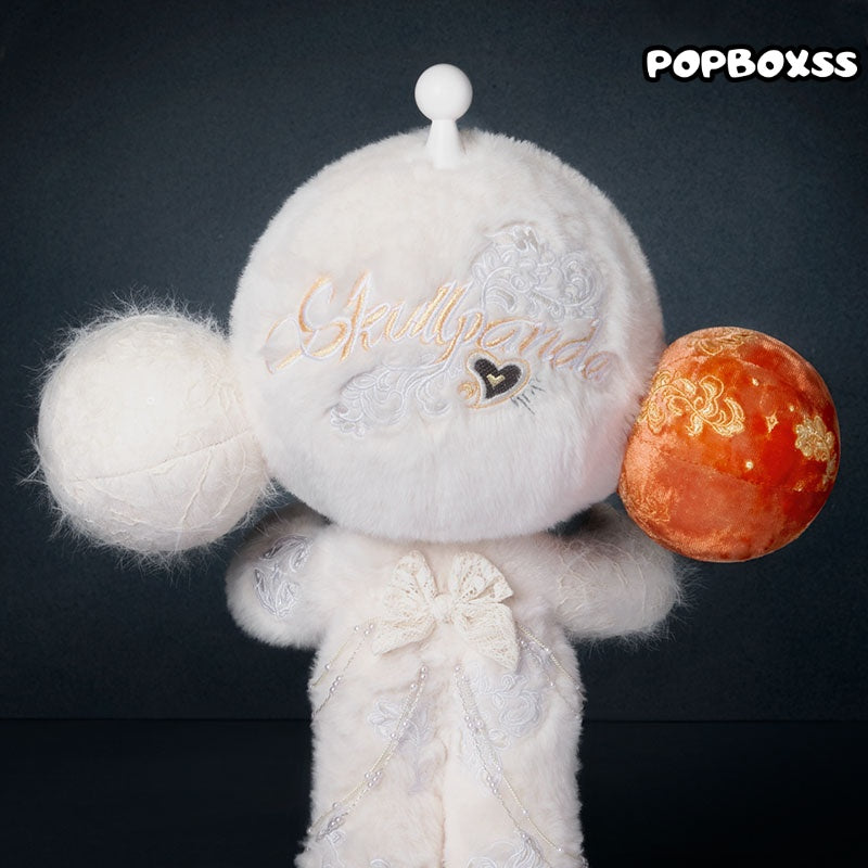 MEGA α SKULLPANDA 400% White Moon