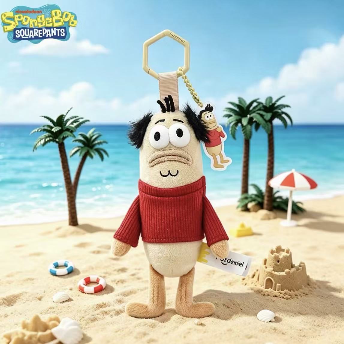 SpongeBob The residents of Bikini Bottom Plush pendant