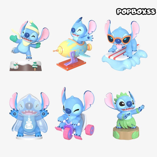 TOP TOY Disney Stitch Cute Action Series Figures Blind Box