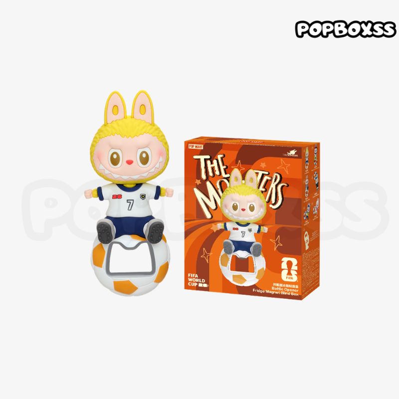 THE MONSTERS × FIFA SERIES - Bottle Opener Fridge Magnet Blind Box