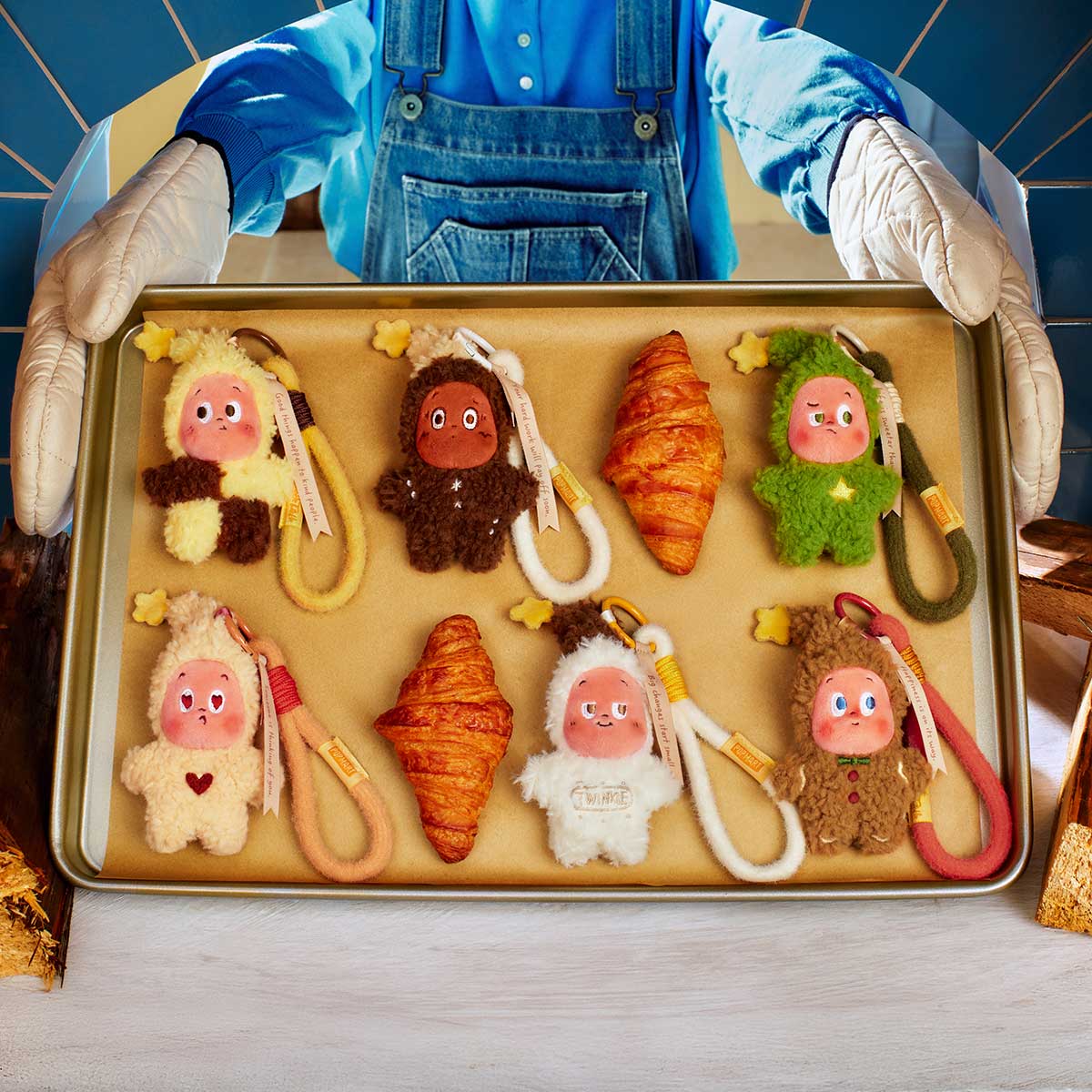 Twinkle Twinkle Delicious Moments Series Freshly Baked Biscuits Plush Pendant Blind Box