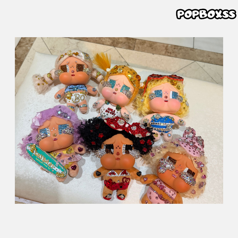 【Customized Two-Week】 Crybaby Swarovski Crystal Doll Clothes (Doll Included) Vacation Mode On