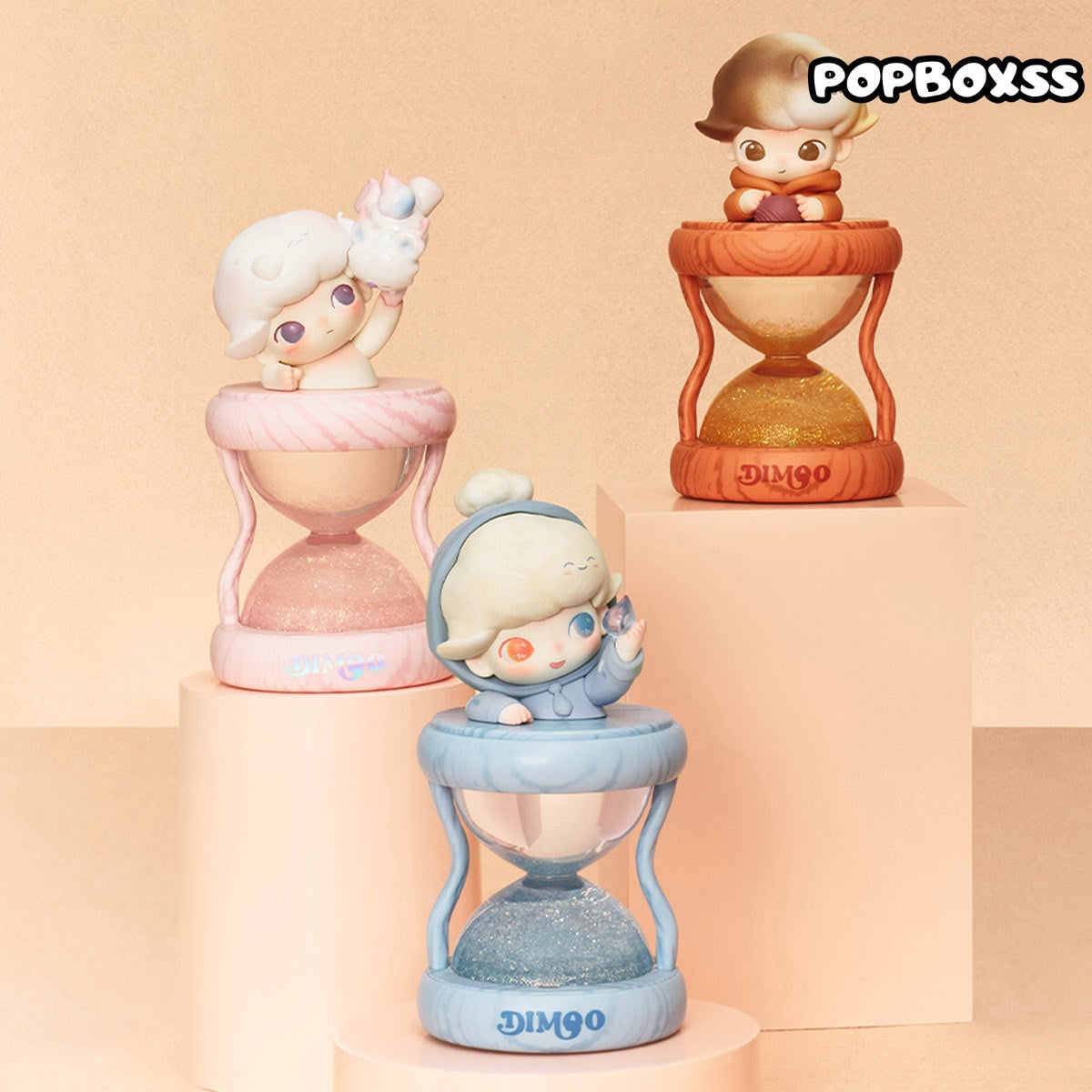 DIMOO Memories We Hold Series-Glowing Hourglass Crystal Ball Blind Box