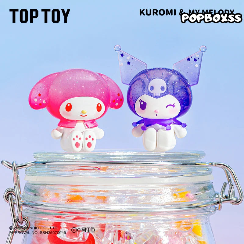 TOP TOY MY MELODY&KUROMI Ramune-Style Mini Figures Surprise Blind Bags