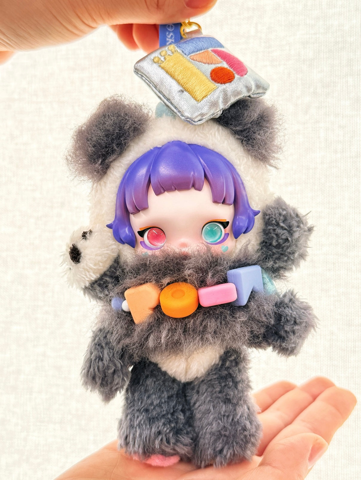 POPMART SKULLPANDA Employee Limited Edition Set Vinyl plush pendant