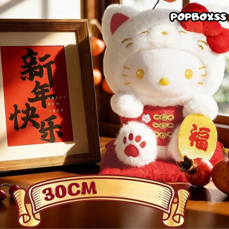 SANRIO HK Lucky Cat Series Plush Doll