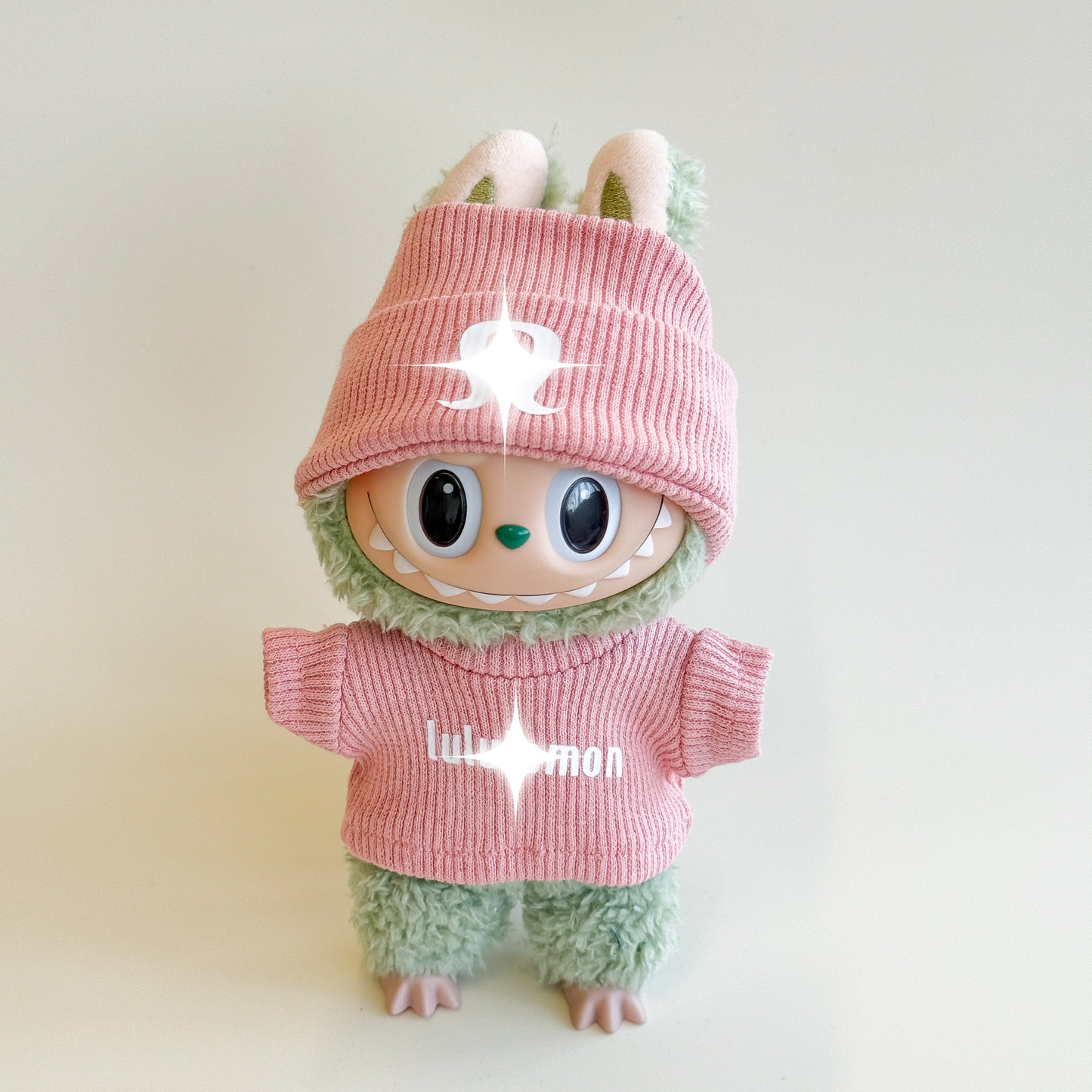 Labubu Knitwear Set – Athleisure Edition (2-Piece)