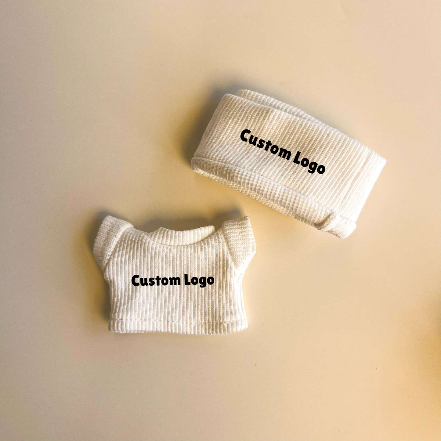 Labubu Custom Logo Outfit – Beanie & Sweater Set (Multiple Colors)