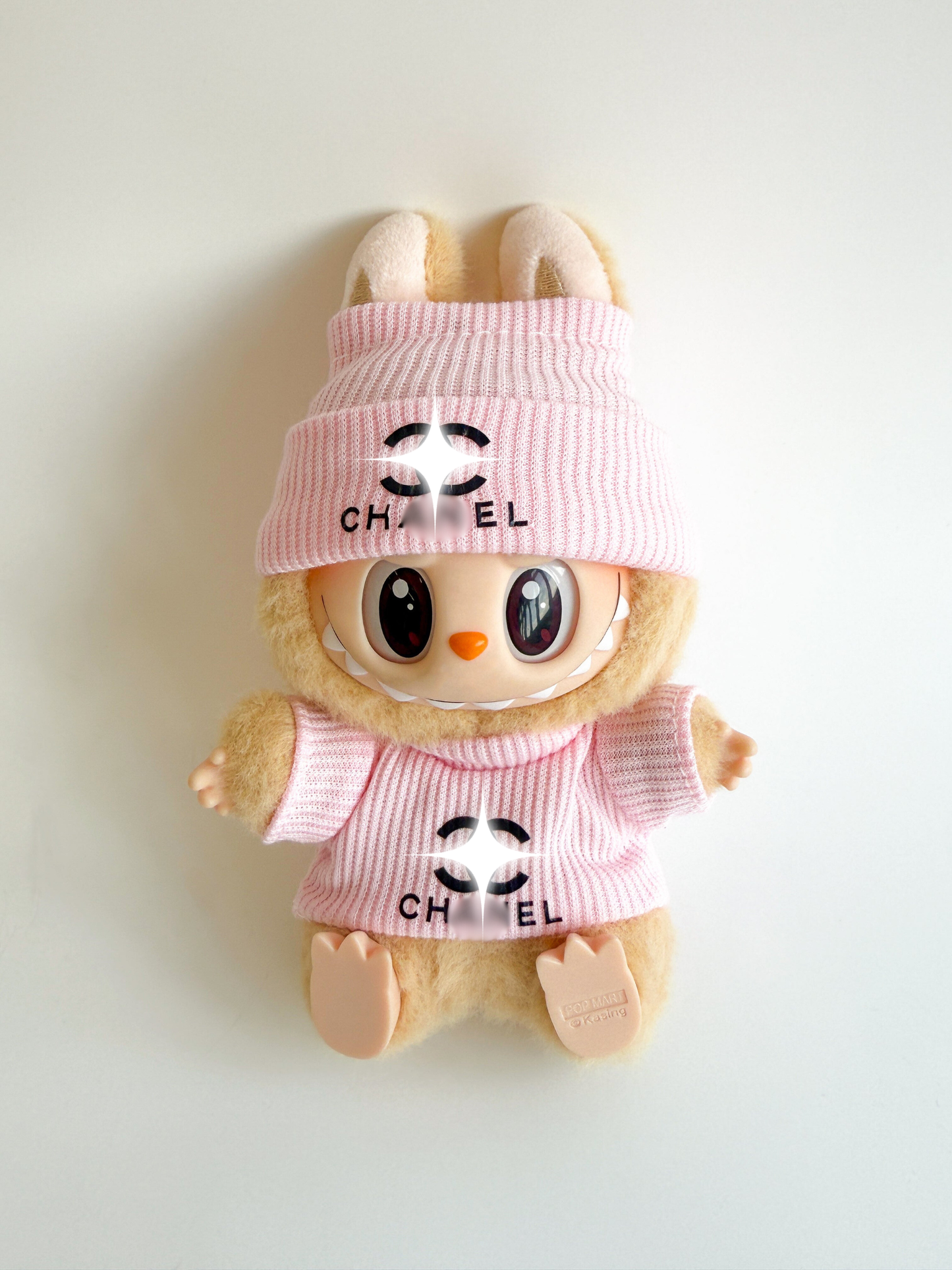 Labubu Pink Knit Set