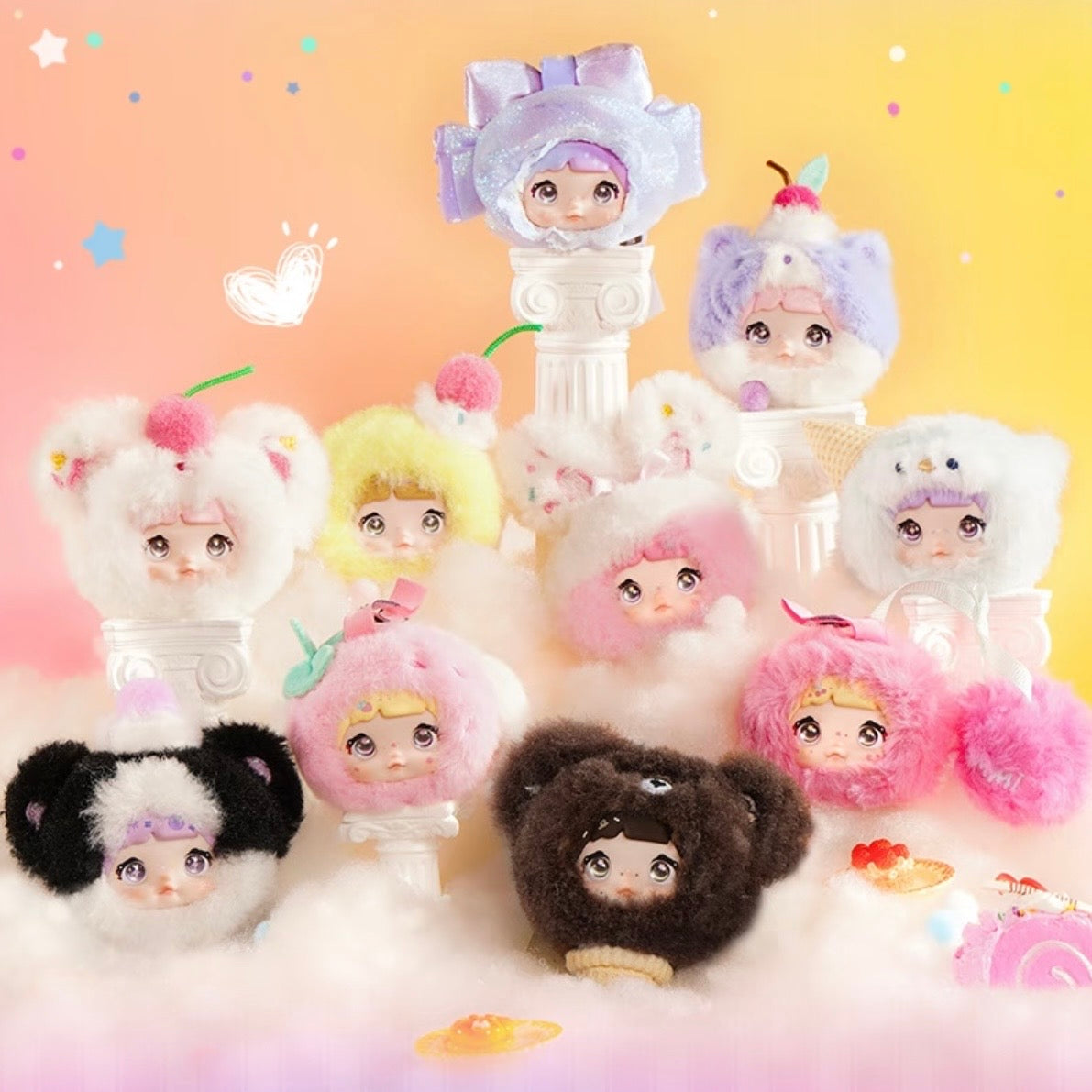 【gift】nommi sweetness 100% blind box