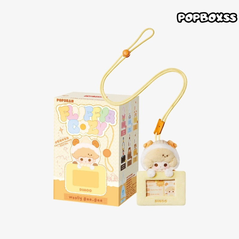 POP BEAN Fluffy & Cozy Series-Card Holder Pendant Blind Box