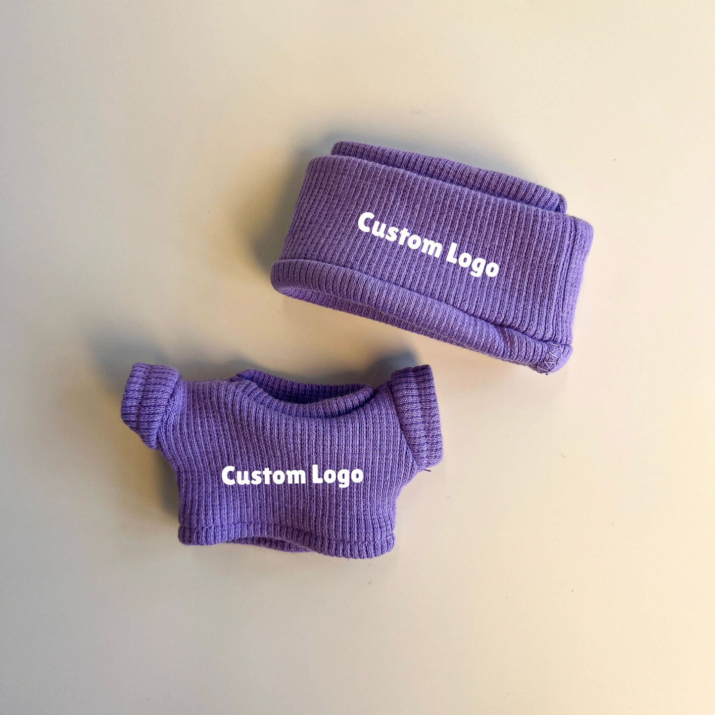 Labubu Custom Logo Outfit – Beanie & Sweater Set (Multiple Colors)