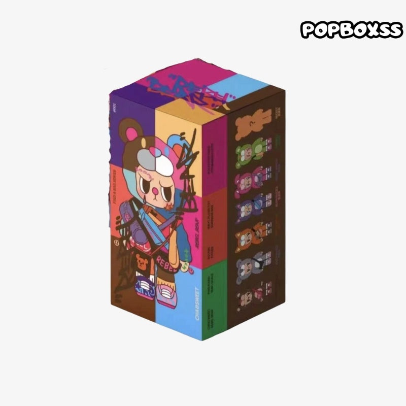 REBEL BEAR Find a Bag Series Vinyl Plush Blind Box