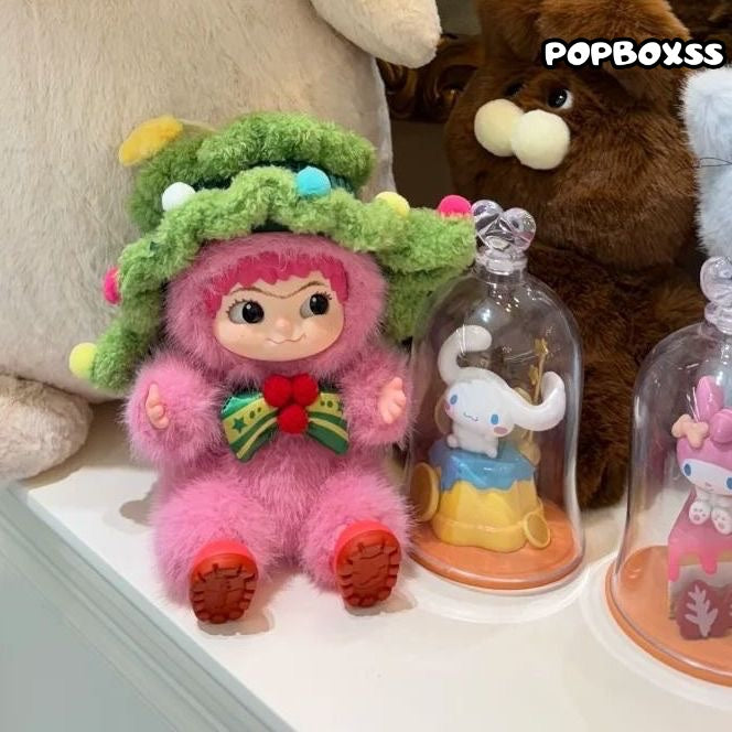 WAKUKU Santa Cutie in Pink Series Vinyl Plush Limited Figure