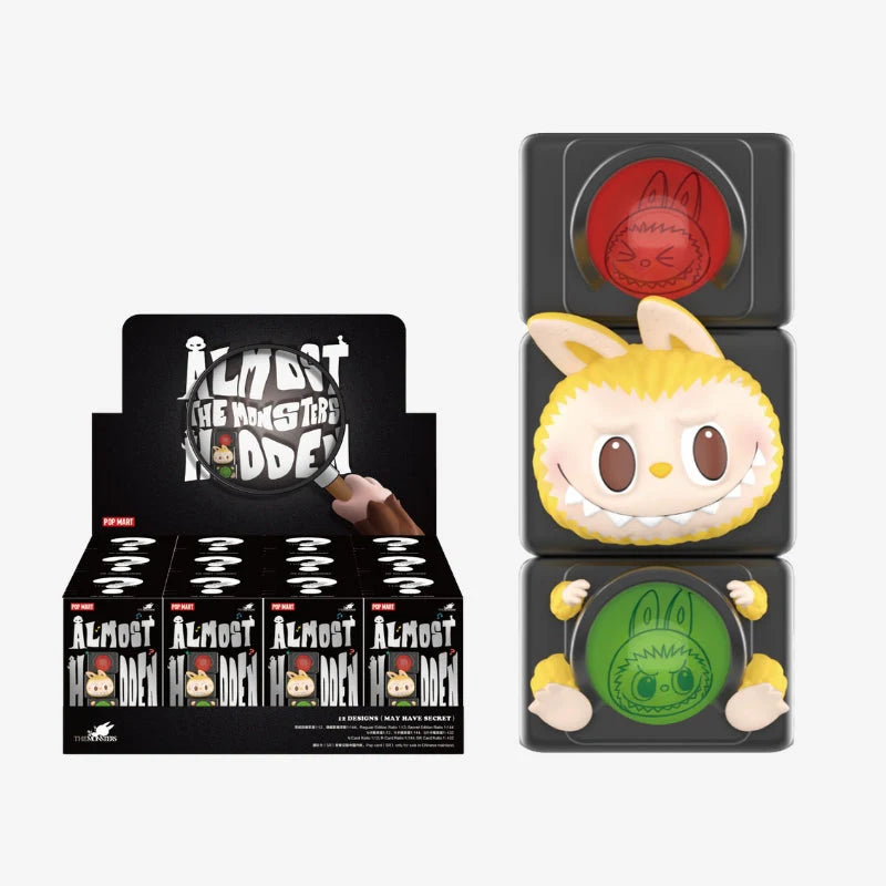 The Monsters LABUBU Almost Hidden Series Figures. Blind Box