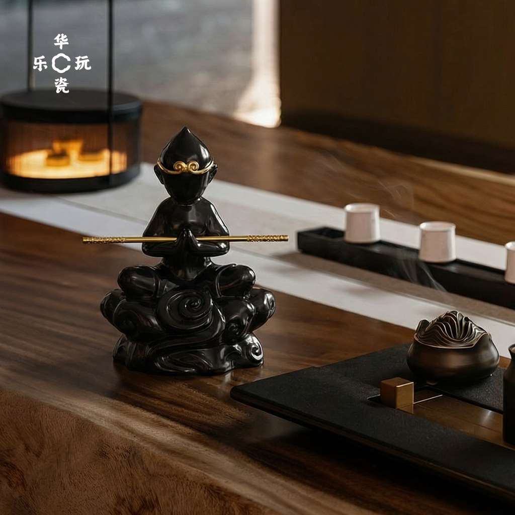 HeyceraCeramic Sun Wukong The Great Sage Returns to the Furnace figurines