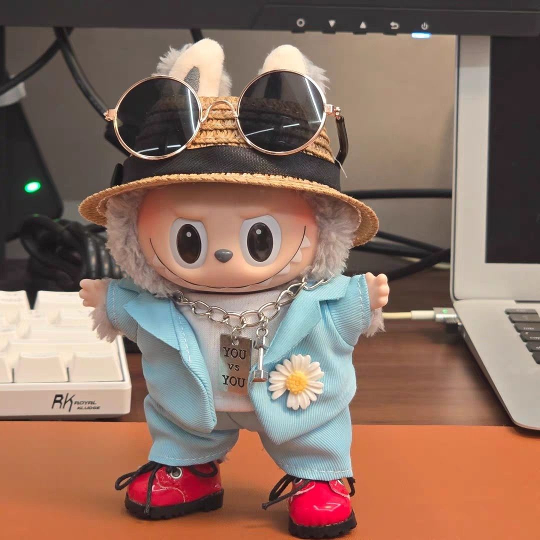 G-Dragon's same style labubu doll clothes(No doll)